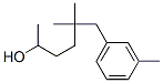 Benzenepentanol, alpha,delta,delta,3-tetramethyl- (9CI) Struktur