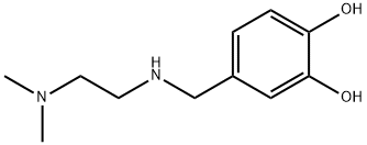 1,2-Benzenediol, 4-[[[2-(dimethylamino)ethyl]amino]methyl]- (9CI) Struktur