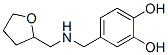 1,2-Benzenediol, 4-[[[(tetrahydro-2-furanyl)methyl]amino]methyl]- (9CI) Struktur