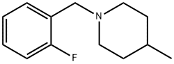 Piperidine, 1-[(2-fluorophenyl)methyl]-4-methyl- (9CI) Struktur