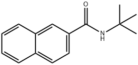 N-tert-Butylnaphthalene-2-carboxaMide Struktur