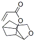 2-Propenoicacid,hexahydro-3,5-methano-2H-cyclopenta[b]furan-6-ylester(9CI) Struktur