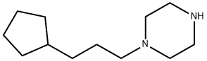 1-(3-CYCLOPENTYLPROPYL)-PIPERAZINE Struktur