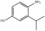 4-amino-3-(isopropyl)phenol Struktur