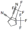 3,3-bis(trifluoromethyl)bicyclo(2.2.1)heptane-2,2-dicarbonitrile Struktur