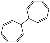 7-(1-cyclohepta-2,4,6-trienyl)cyclohepta-1,3,5-triene Struktur