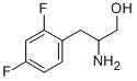 2-AMINO-3-(2,4-DIFLUOROPHENYL)PROPAN-1-OL Struktur