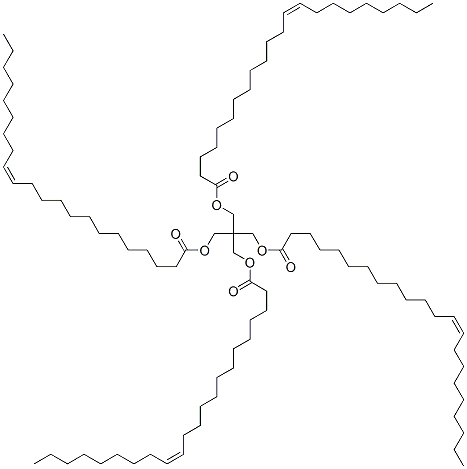 (Z,Z)-2,2-bis[(docos-13-enoyloxy)methyl]propane-1,3-diyl bis[(Z)-docos-13-enoate] Struktur