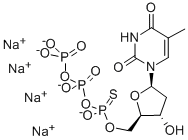 RP-TTP-ALPHA-S/RP-DTTP-ALPHA-S SODIUM SALT Struktur