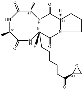 シクロ(D-Pro-L-Ala-D-Ala-6-(2-オキソ-2-オキシラニルエチル)-L-Nle-) price.