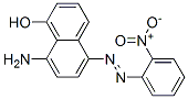 8-amino-5-[(2-nitrophenyl)azo]naphtol Struktur