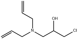 N-(3-Chloro-2-hydroxypropyl)diallylamine Struktur