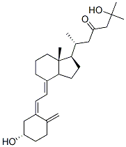 23-keto-25-hydroxyvitamin D3 Struktur