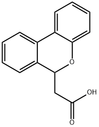 6-Carboxymethyl-6H-dibenzo(b,d)pyran Struktur