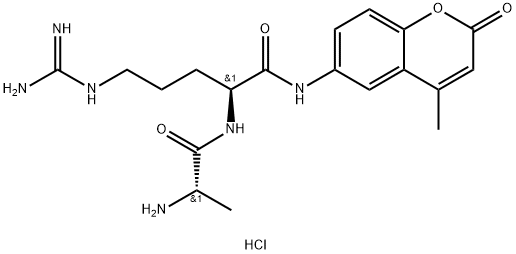 H-ALA-ARG-AMC · HCL, 83363-71-7, 結(jié)構(gòu)式