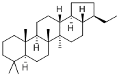 17BETA(H), 21A(H)-28,30-BISNORHOPANE Struktur