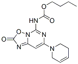 butyl N-[4-(3,6-dihydro-2H-pyridin-1-yl)-8-oxo-9-oxa-1,3,7-triazabicyc lo[4.3.0]nona-2,4,6-trien-2-yl]carbamate Struktur