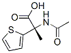 ACETYL-D-2-THIENYLALANINE Struktur