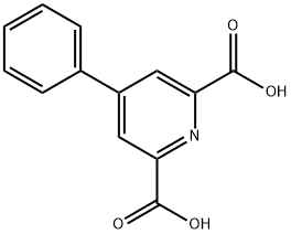 4-Phenylpyridine-2,6-dicarboxylic acid Struktur