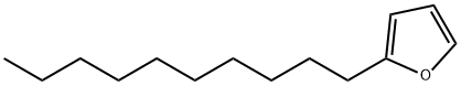 Furan, 2-decyl- Struktur