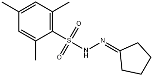 N'-Cyclopentylidene-2,4,6-triMethylbenzenesulfonohydrazide Struktur