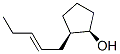 Cyclopentanol, 2-(2-pentenyl)-, cis- (7CI) Struktur