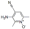 4-Pyridinecarbonitrile,  3-amino-2,6-dimethyl-,  1-oxide Struktur