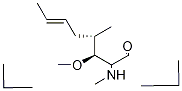 10-(N-Methyl-D-valine)isocyclosporin A Struktur