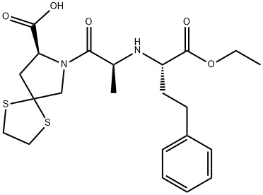 Spirapril Structure