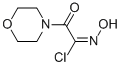 4-Morpholineethanimidoyl chloride, N-hydroxy-alpha-oxo- (9CI) Struktur