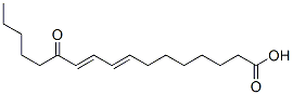 12-oxo-8,10-heptadecadienoic acid Struktur