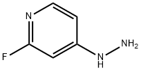 Pyridine, 2-fluoro-4-hydrazino- (9CI) Struktur