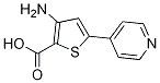 3-aMino-5-(pyridin-4-yl)thiophene-2-carboxylic 
acid Struktur