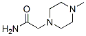 1-Piperazineacetamide,4-methyl-(9CI) Struktur