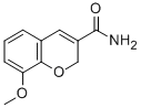 8-Methoxy-2H-1-benzopyran-3-carboxamide