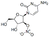 1-(2-O-nitro-beta-D-arabinofuranosyl)cytosine Struktur