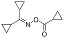 dicyclopropyl-O-(cyclopropylcarbonyl) ketoneoxime Struktur