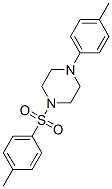 1-(p-tolyl)-4-(p-tolylsulphonyl)piperazine Struktur