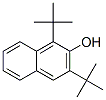 1,3-bis(1,1-dimethylethyl)-2-naphthol Struktur