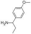 1-(4-METHOXY-PHENYL)-PROPYLAMINE Struktur