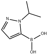 1-Isopropylpyrazole-5-boronic Acid Struktur