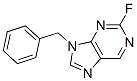 2-fluoro-9-benzylpurine Struktur