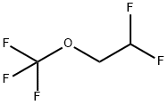 2,2-DIFLUOROETHYL TRIFLUOROMETHYL ETHER Struktur