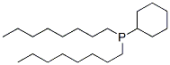 cyclohexyldioctylphosphine Struktur