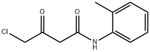 4-chloro-3-oxo-N-(o-tolyl)butyramide Struktur