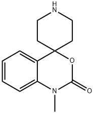 1-METHYLSPIRO[4H-3,1-BENZOXAZINE-4,4'-PIPERIDIN]-2(1H)-ONE Struktur