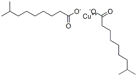 copper(II) isodecanoate Struktur