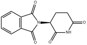 (-)-THALIDOMIDE Struktur