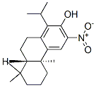 2-Phenanthrenol, 4b,5,6,7,8,8a,9,10-octahydro-4b,8,8-trimethyl-1-(1-methylethyl)-3-nitro-, (4bS,8aS)- Struktur