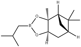 2-Methylpropaneboronic acid (1S,2S,3R,5S)-(+)-2,3-pinanediol ester Struktur